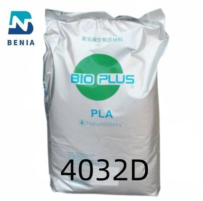4032D Polylactic Acid Biobased PLA Biodegrada 펠릿 Compostable All Color