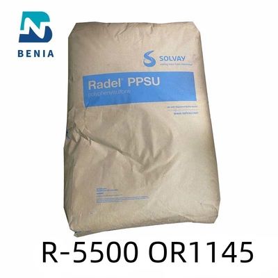플라스틱 불투명한 전체 색을 설계하는 솔배이 PPSU 라델 R-5500 OR1145 폴리페닐술폰 수지