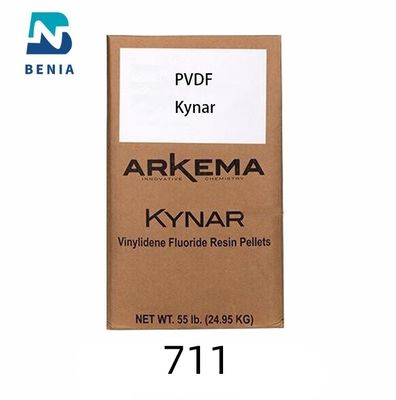Arkema Kynar 711 폴리비닐렌 디플루오라이드 PVDF 버진 타입 펠릿 분자 형태