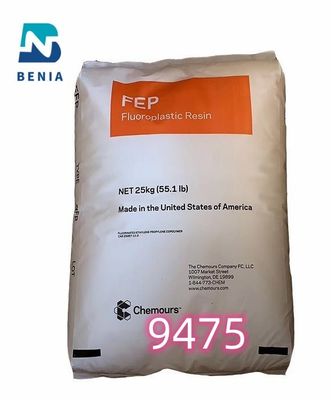듀폰 FEP 9475 플루오로 폴리머 FEP 버진 펠릿 파우더 와이어 및 케이블