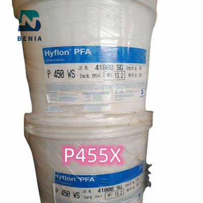 Solvay PFA 하이플론 P455X 페르플루로 폴리머 PFA Virgin Pellet/Powder