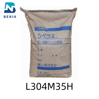 토레이 LCP GF35 시베라스 L304M35H LCP L304M35H 35% 유리섬유 액체 결정 폴리머
