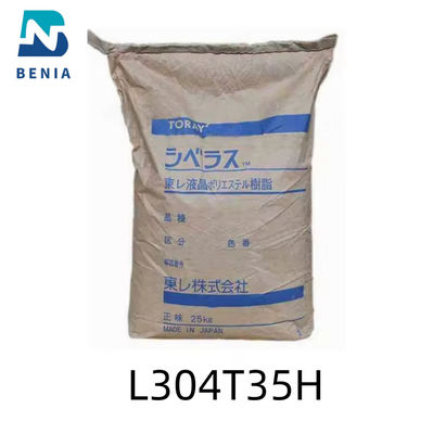 토레이 LCP GF35 시베라스 L304T35H LCP L304M35H 35% 유리 섬유 액체 결정 폴리머